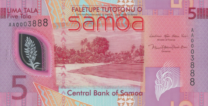 PN47 Samoa - 5 Tala (ND (2023))